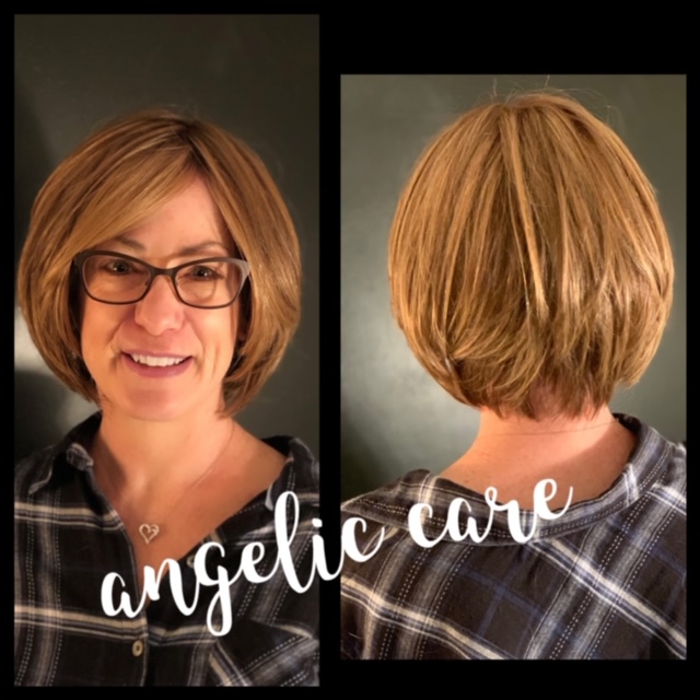 Angelic Care client - Custom Hand-Made Human Hair Blend