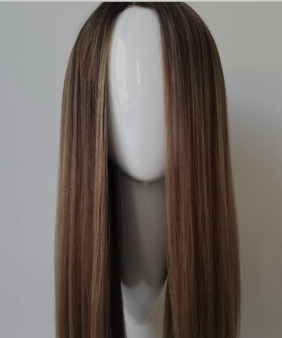 Custom coloured wig