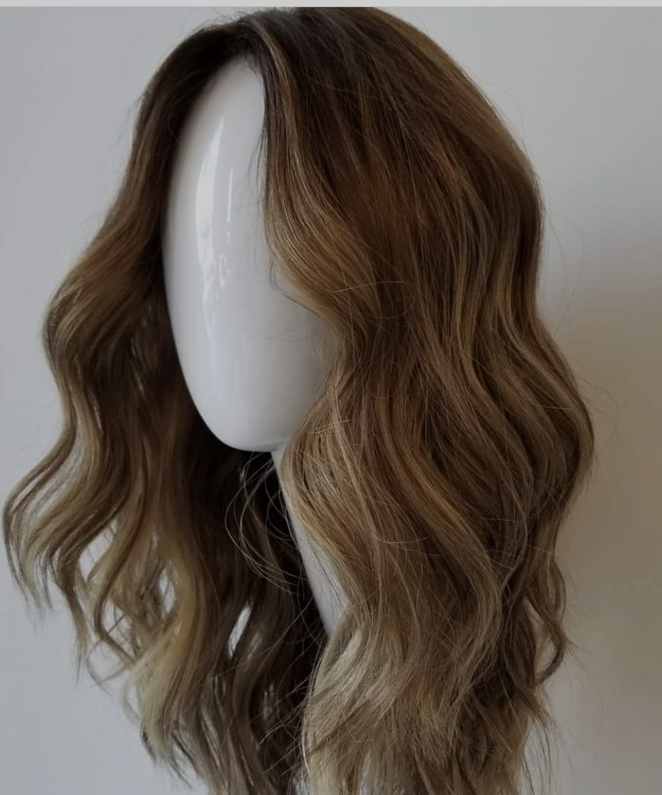 Custom coloured wig