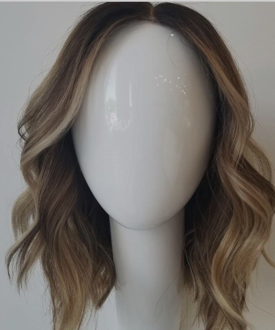 Custom coloured wig